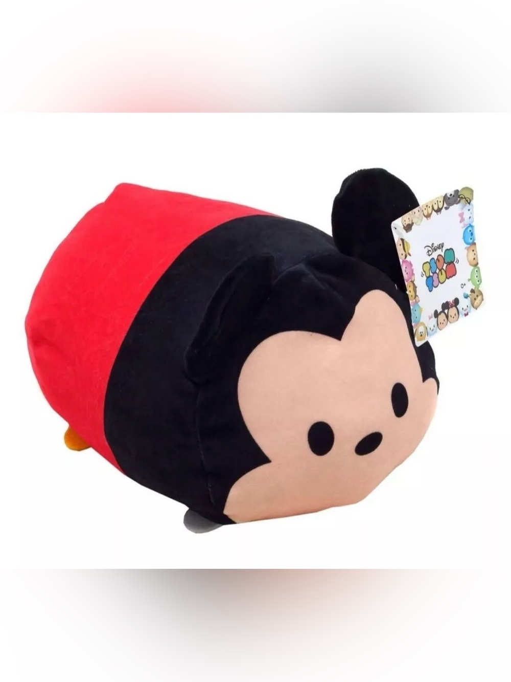 Disney Mickey Mouse Tsum Tsum Plush - Black, Red, Peach